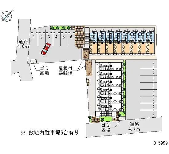 小田原市寿町３丁目 月極駐車場